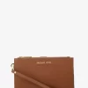 Cartera de piel grande para smartphone Jet Set con correa de muñeca
