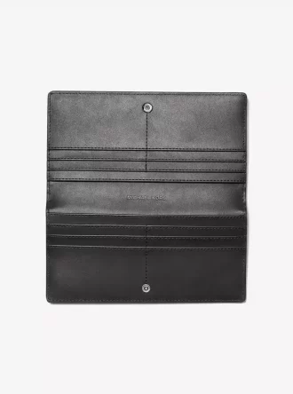 Cartera grande Carson con estampado de cocodrilo en charol