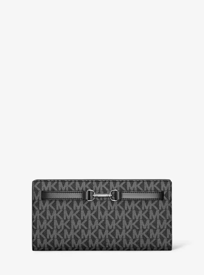 Cartera grande con logotipo de la firma Carson Cartera grande con logotipo de la firma Carson