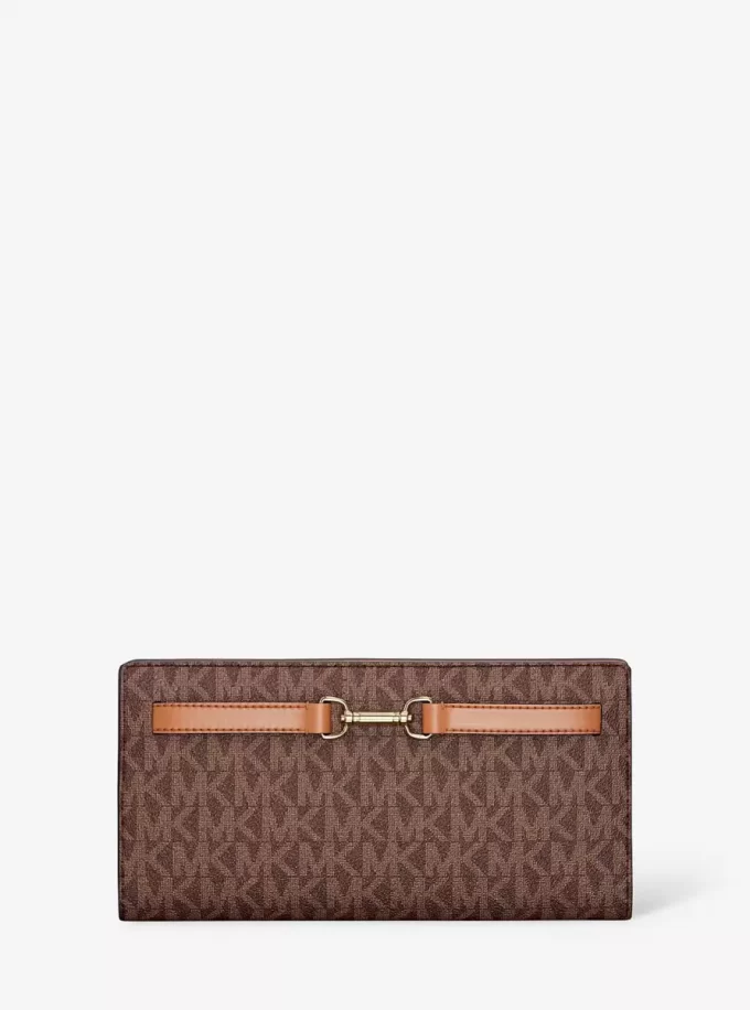 Cartera grande con logotipo de la firma Carson Cartera grande con logotipo de la firma Carson