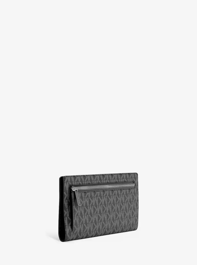 Cartera grande con logotipo de la firma Carson Cartera grande con logotipo de la firma Carson