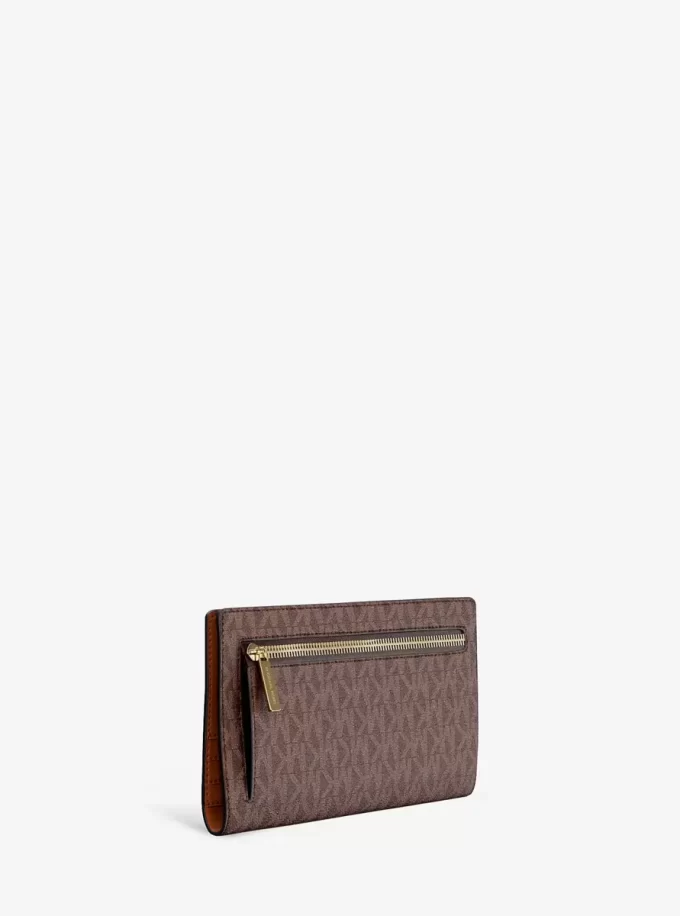 Cartera grande con logotipo de la firma Carson Cartera grande con logotipo de la firma Carson
