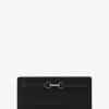 Cartera grande de piel granulada Carson Cartera grande de piel granulada Carson