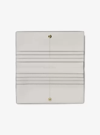 Cartera grande de piel granulada Carson