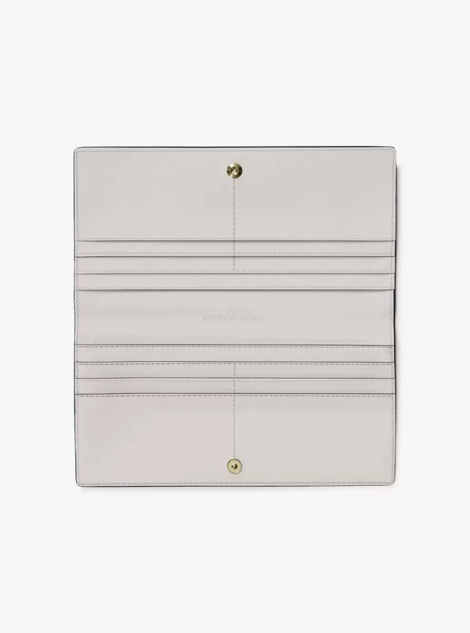 Cartera grande de piel granulada Carson Cartera grande de piel granulada Carson
