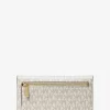 Cartera grande de tres pliegues con el logotipo de Jet Set Cartera grande de tres pliegues con el logotipo de Jet Set