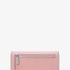 Cartera grande Jet Set de piel saffiano con cierre a presión Cartera grande Jet Set de piel saffiano con cierre a presión
