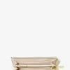 Cartera grande Jet Set Travel de piel saffiano con cremallera de un cuarto Cartera grande Jet Set Travel de piel saffiano con cremallera de un cuarto