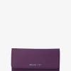 Cartera grande plegable de piel saffiano Jet Set Cartera grande plegable de piel saffiano Jet Set