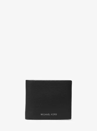 Cartera Hudson de piel granulada