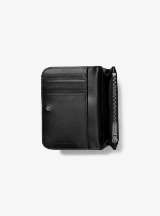 Cartera Hudson de piel granulada