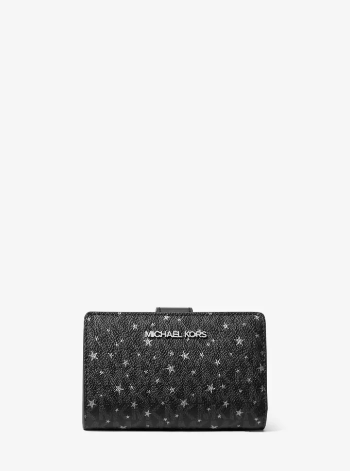 Cartera Jet Set mediana con logotipo impreso. Cartera Jet Set mediana con logotipo impreso.