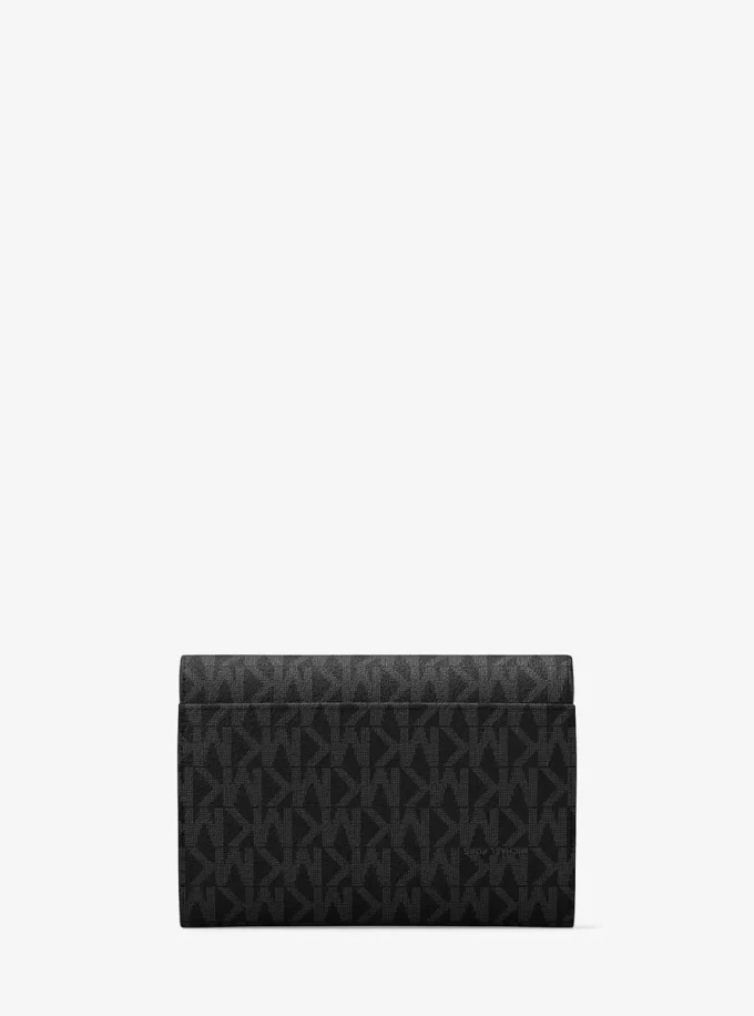 Cartera mediana 2 en 1 con el logotipo de Jet Set Signature Cartera mediana 2 en 1 con el logotipo de Jet Set Signature