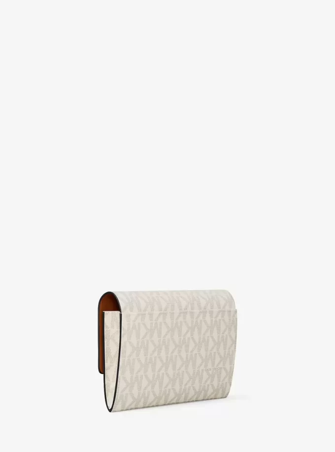 Cartera mediana 2 en 1 con el logotipo de Jet Set Signature