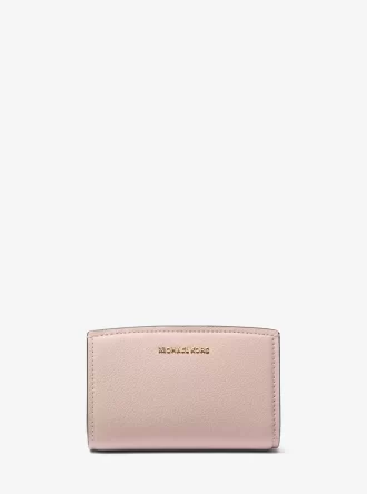Cartera mediana Bryant de piel granulada