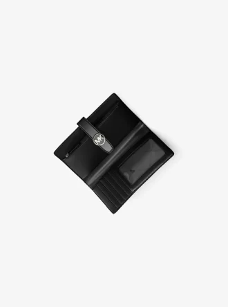 Cartera mediana de piel saffiano Greenwich