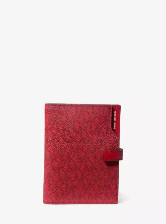Cartera para pasaporte con el logo de Jet Set Signature