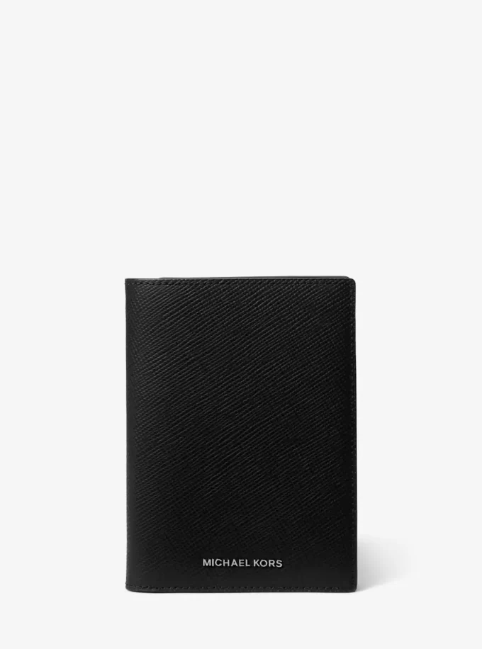 Cartera para pasaporte de cuero Hudson Cartera para pasaporte de cuero Hudson
