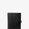 Cartera para pasaporte Jet Set de piel granulada