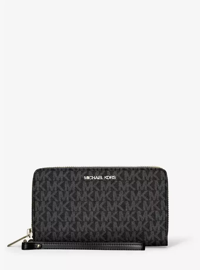 Cartera para smartphone con el logotipo grande de Jet Set Cartera para smartphone con el logotipo grande de Jet Set