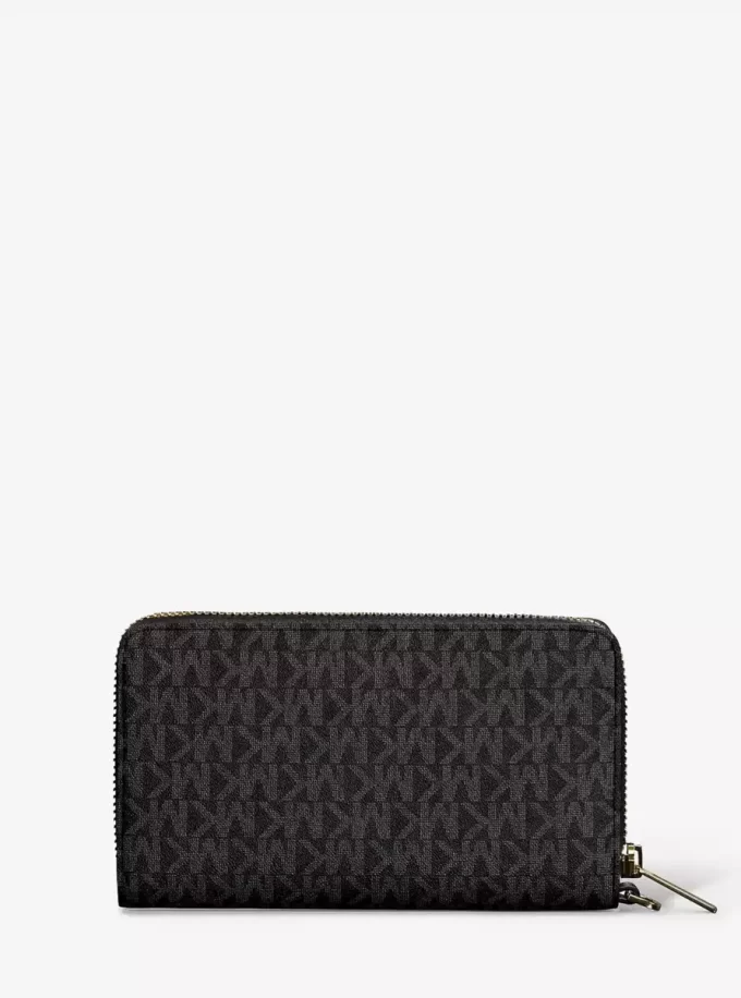 Cartera para smartphone con el logotipo grande de Jet Set Cartera para smartphone con el logotipo grande de Jet Set