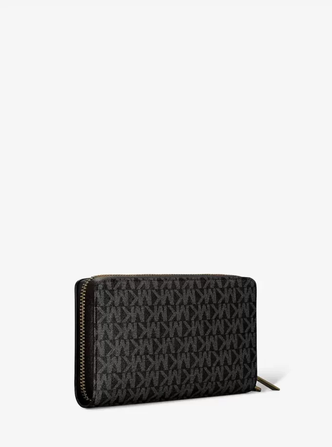 Cartera para smartphone con el logotipo grande de Jet Set Cartera para smartphone con el logotipo grande de Jet Set