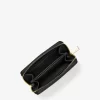 Cartera pequeña de piel granulada