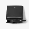 Cartera pequeña de piel granulada Carson Cartera pequeña de piel granulada Carson