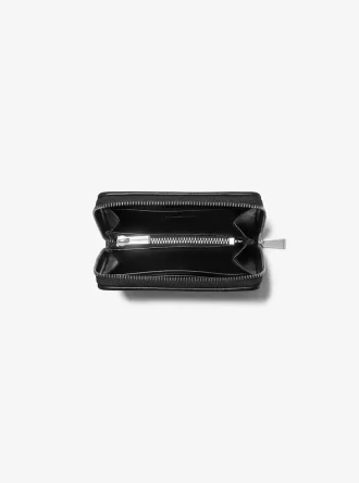 Cartera pequeña Jet Set MK2000 con logo jacquard