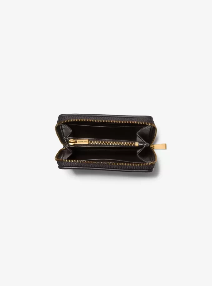 Cartera pequeña Jet Set MK2000 con logo jacquard