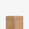 Cartera pequeña plegable metálica Jet Set Cartera pequeña plegable metálica Jet Set