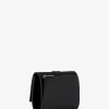 Cartera plegable de piel saffiano mediana Greenwich Cartera plegable de piel saffiano mediana Greenwich