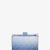 Cartera plegable de tres pliegues con el logotipo distintivo degradado mediano de Greenwich Cartera plegable de tres pliegues con el logotipo distintivo degradado mediano de Greenwich