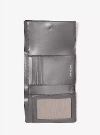 Cartera triple Bryant mediana de piel bruñida