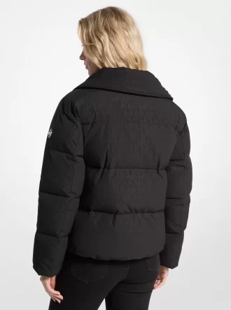 Chaqueta acolchada con logo distintivo