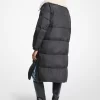 Chaqueta acolchada con ribete de piel sintética