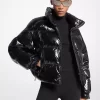 Chaqueta acolchada de nailon ciré