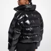 Chaqueta acolchada de nailon ciré