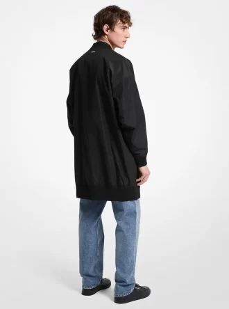 Chaqueta bomber de gran tamaño
