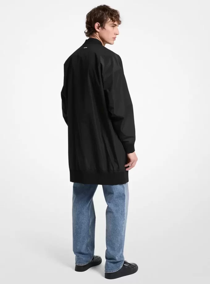 Chaqueta bomber de gran tamaño