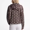 Chaqueta Ciré con logo distintivo y lunares