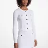 Chaqueta corta con logo jacquard