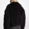 Chaqueta corta de piel sintética Chaqueta corta de piel sintética