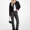 Chaqueta corta de tweed con lentejuelas Chaqueta corta de tweed con lentejuelas