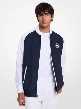 Chaqueta cortavientos con logo Charm