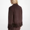 Chaqueta de ante con flecos Chaqueta de ante con flecos