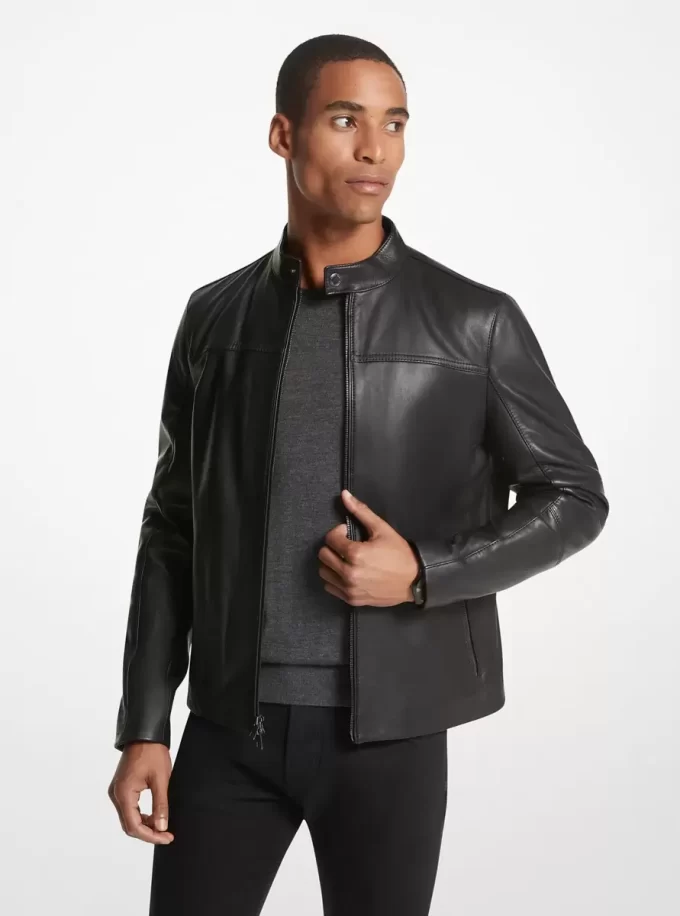 Chaqueta de cuero de carreras Chaqueta de cuero de carreras