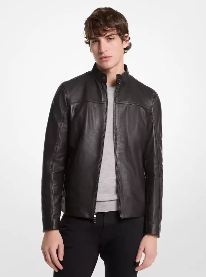 Chaqueta de cuero de carreras Chaqueta de cuero de carreras