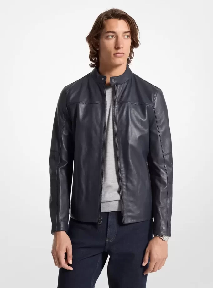 Chaqueta de cuero de carreras Chaqueta de cuero de carreras