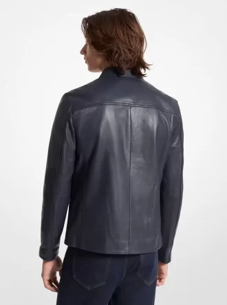 Chaqueta de cuero de carreras